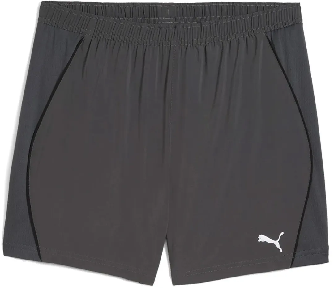 PUMA Run Velocity Shorts 5" - L - Dusky Gray/Black