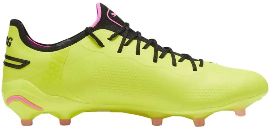 PUMA King Ultimate FG/AG Voetbalschoenen - Geel - 42