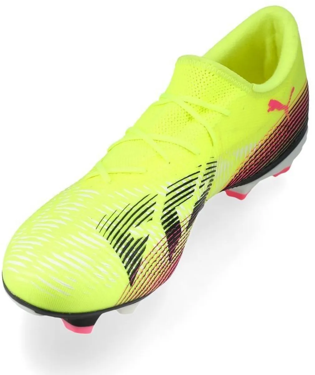 PUMA Future 8 Match Low FG Voetbalschoenen 41 - Yellow Alert/Black