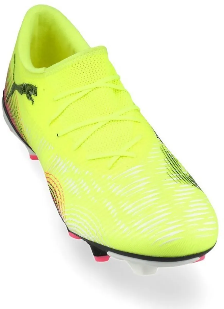 PUMA Future 8 Match Low FG Voetbalschoenen 41 - Yellow Alert/Black