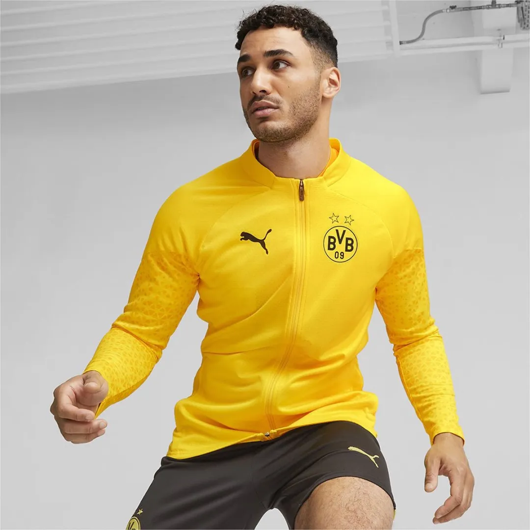 PUMA BVB Borussia Dortmund 23/24 Sweatshirt - Geel - S