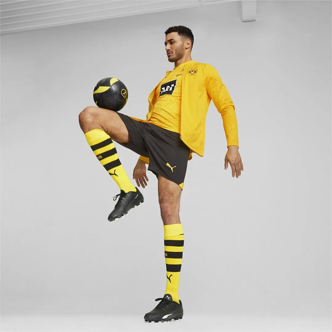 PUMA BVB Borussia Dortmund 23/24 Sweatshirt - Geel - S