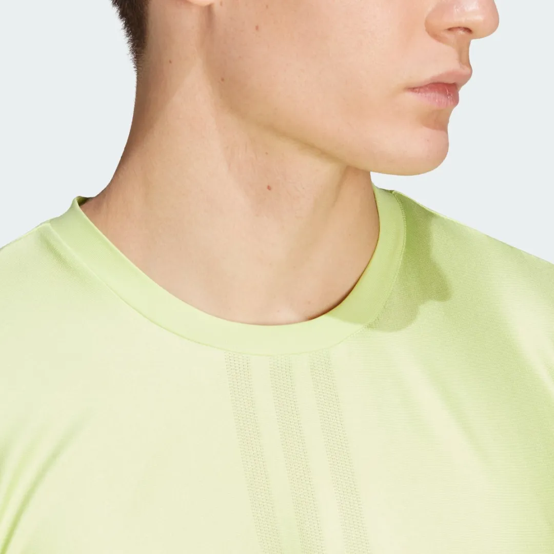 adidas Performance HIIT Workout T-shirt IJ9114 - Heren - Groen S - afbeelding 6 van 6