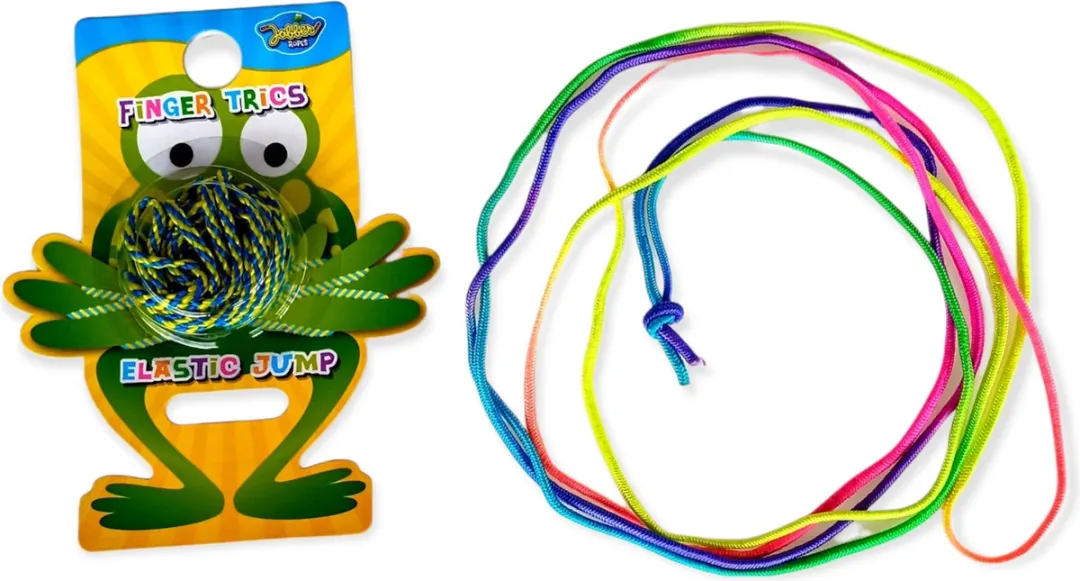 Jobber Toys Springelastiek Regenboog 300cm