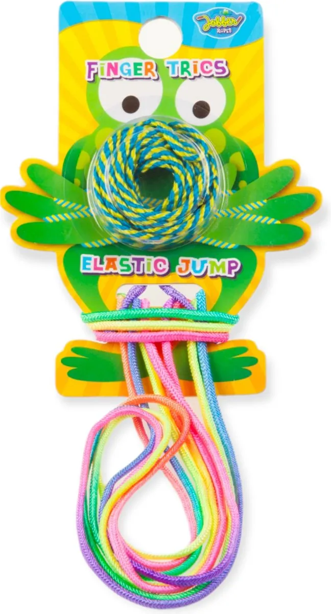 Jobber Toys Springelastiek Regenboog 300cm