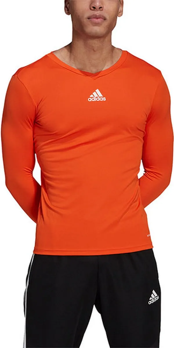 adidas Team Base Tee Primegreen GN7508 - XXL - Oranje