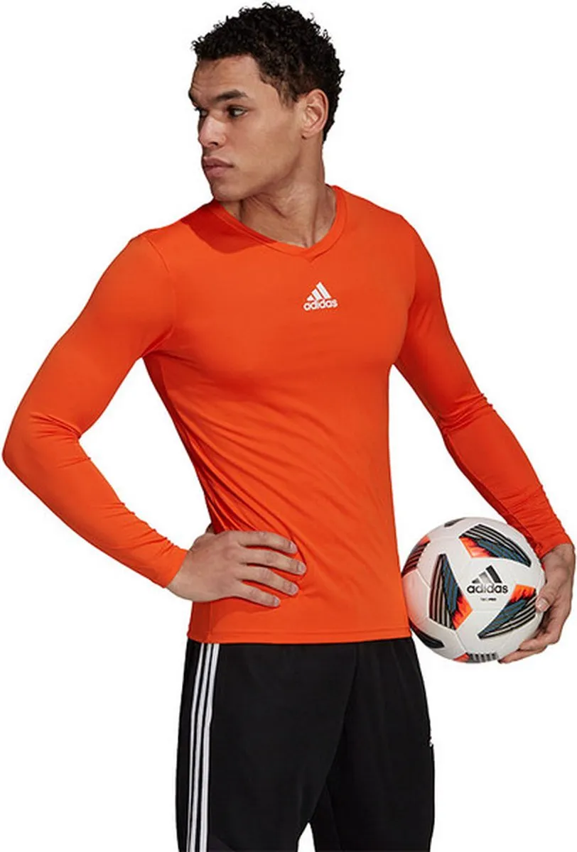 adidas Team Base Tee Primegreen GN7508 - XXL - Oranje