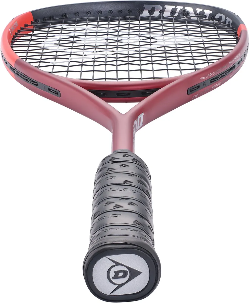 Dunlop CX Team 132 Squashracket - Black/Red