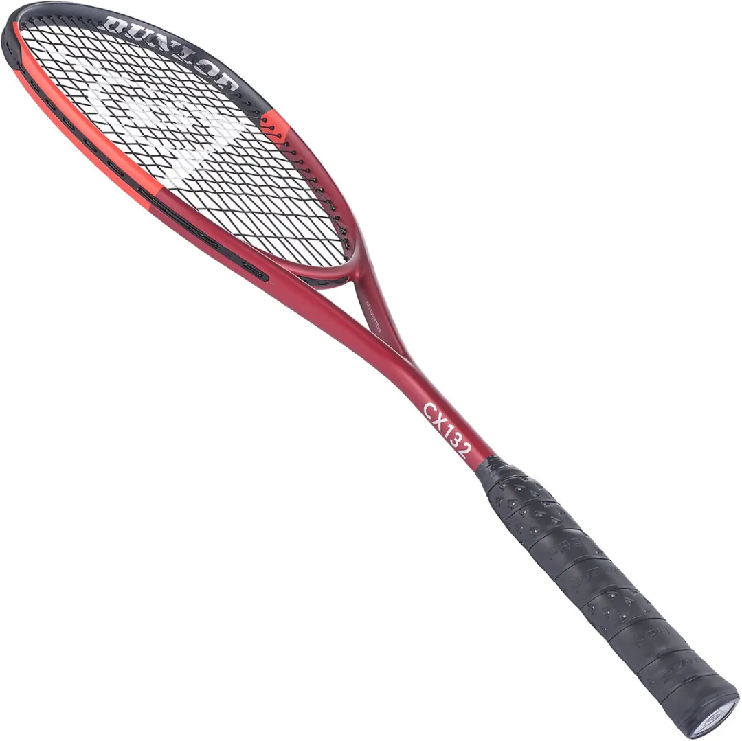 Dunlop CX Team 132 Squashracket - Black/Red
