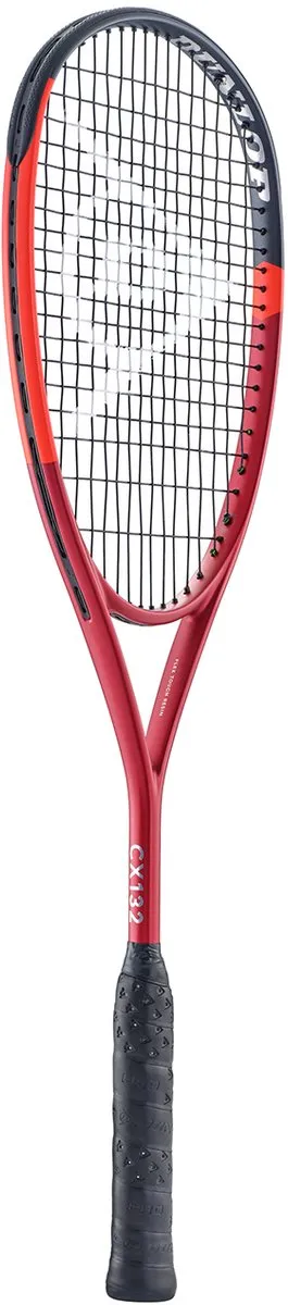 Dunlop CX Team 132 Squashracket - Black/Red