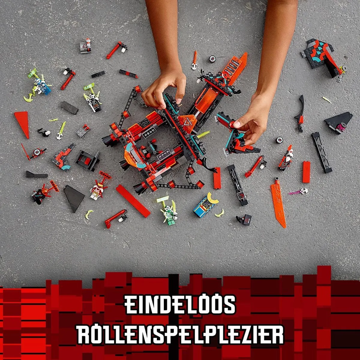 LEGO Ninjago Tempel van de Waanzin 71712 - 810 Stukken