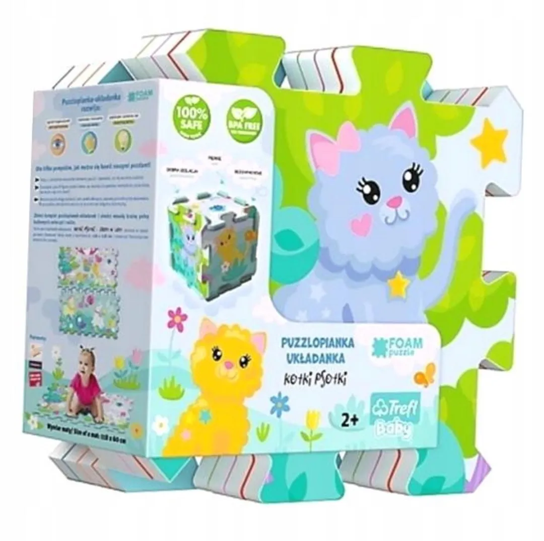 Trefl Puzzlopianka Katjes Schuimpuzzel Multicolor