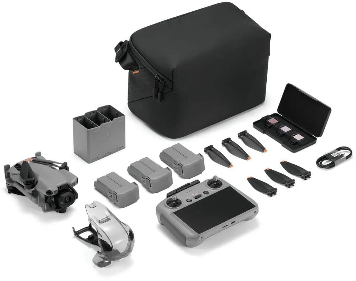 DJI Mini 5 Pro Fly More Combo - 3 Accu's - RC2 Smart Controller - Grijs