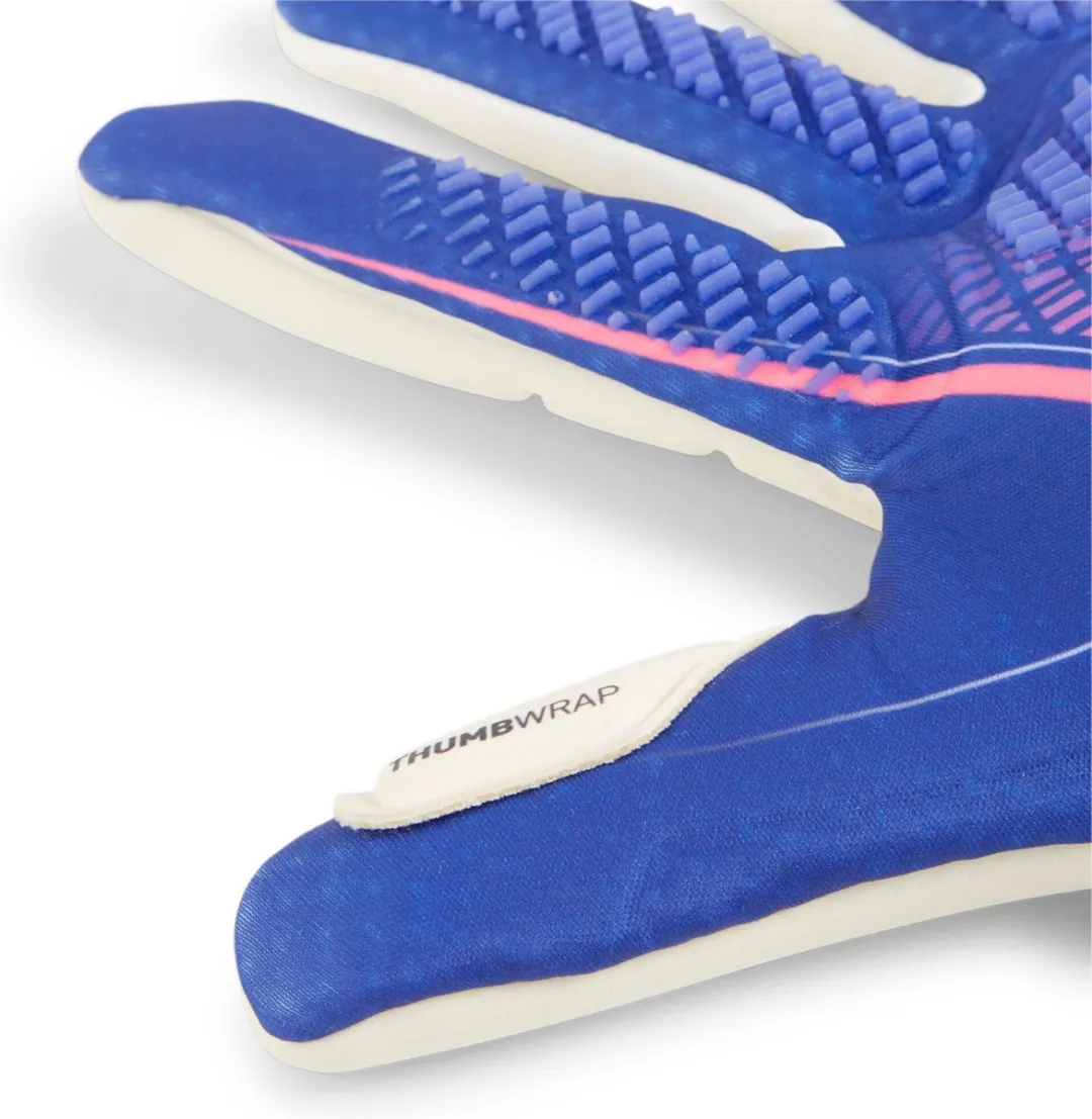 PUMA Ultra Ultimate Hybrid Keepershandschoenen - Maat 7.5 - Blauwroze Wit