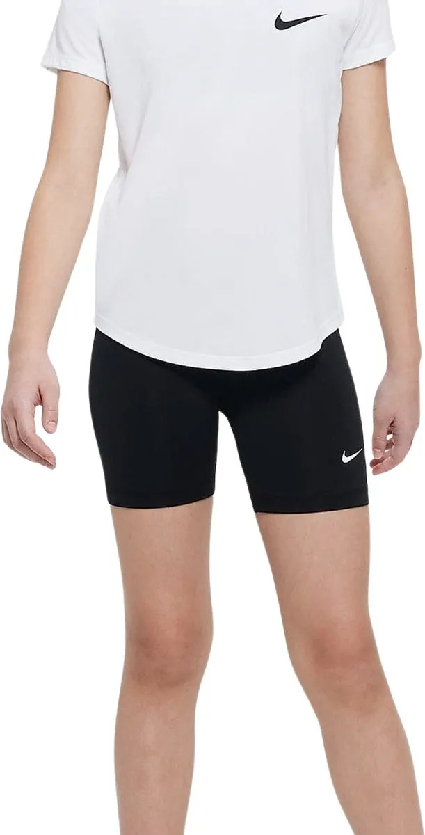 Nike Pro Dri-FIT Sportbroek Meisjes FB1081-010 - XS - Zwart
