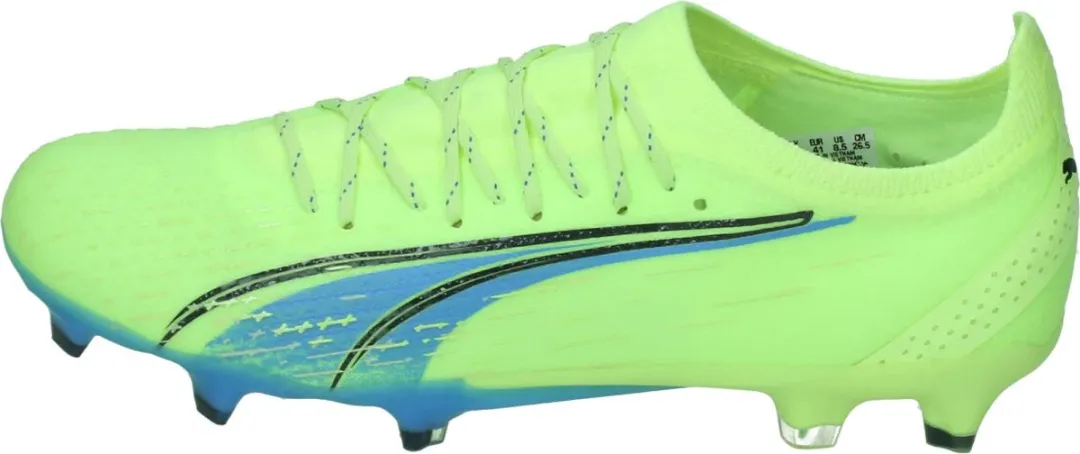 PUMA Ultra Ultimate FG Voetbalschoenen - Geel - Maat 40