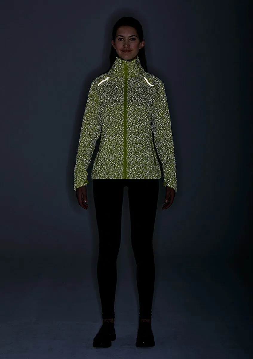 Basil Skane HiVis Regenjas - Dames - Neongeel M