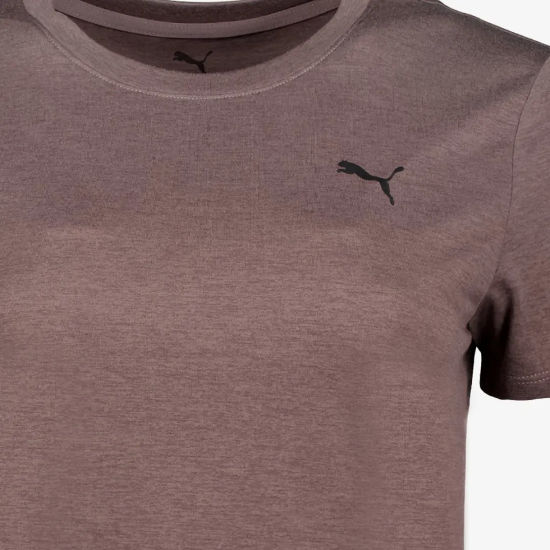 PUMA Tad Essentials Dames Sport T-shirt - Paars - Maat L