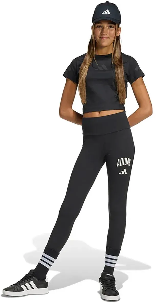 Adidas Seasonals 7/8 Leggings - 9-10 jaar - Zwart