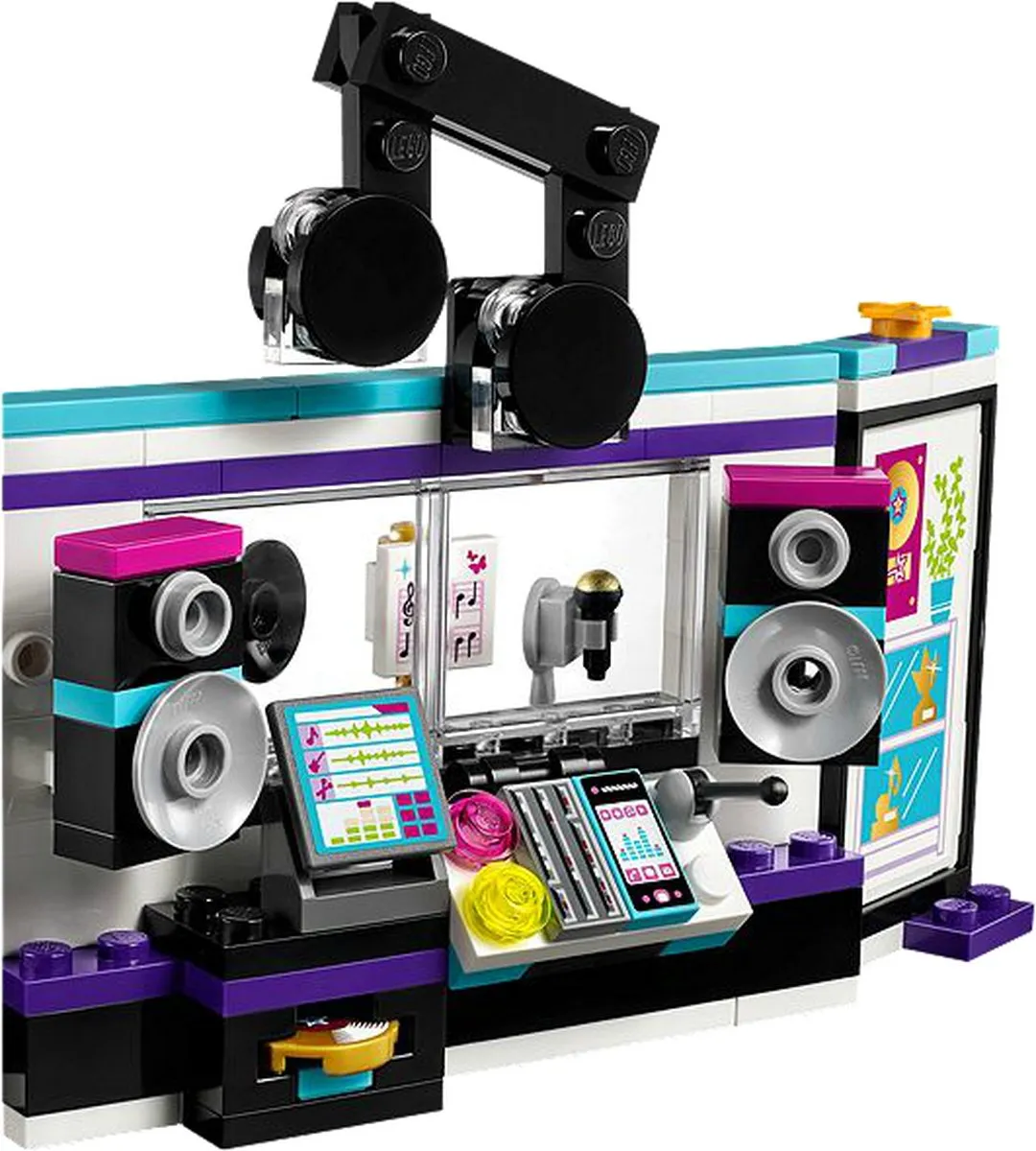 LEGO Friends Popster Opnamestudio 41103 - 172 Stukken - Paars - afbeelding 2 van 6