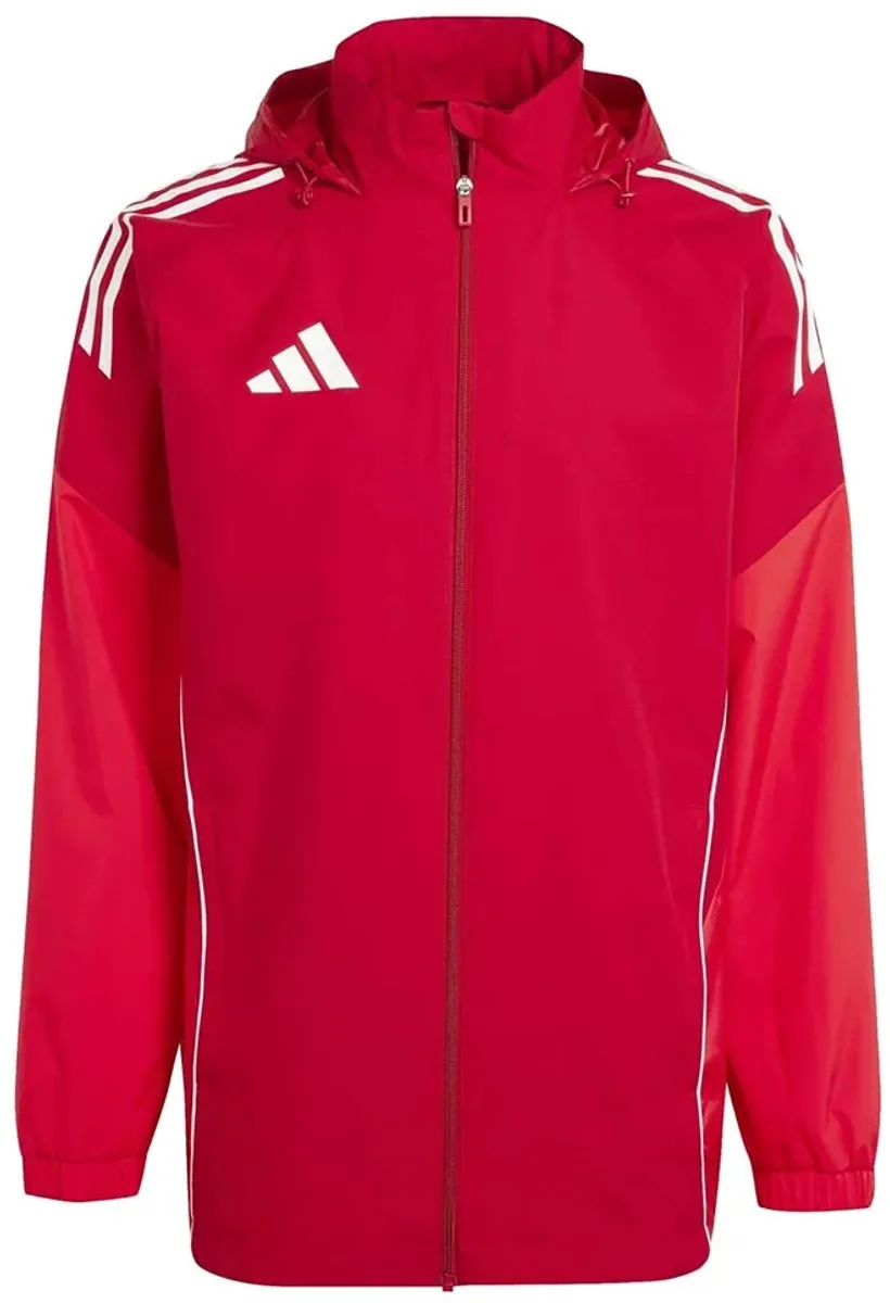 adidas Tiro 25 Competition All Weather Jas - Rood L