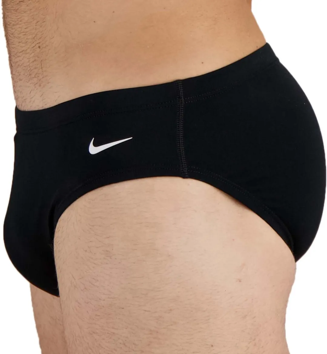 Nike Heren Zwemslip - Maat S - Zwart