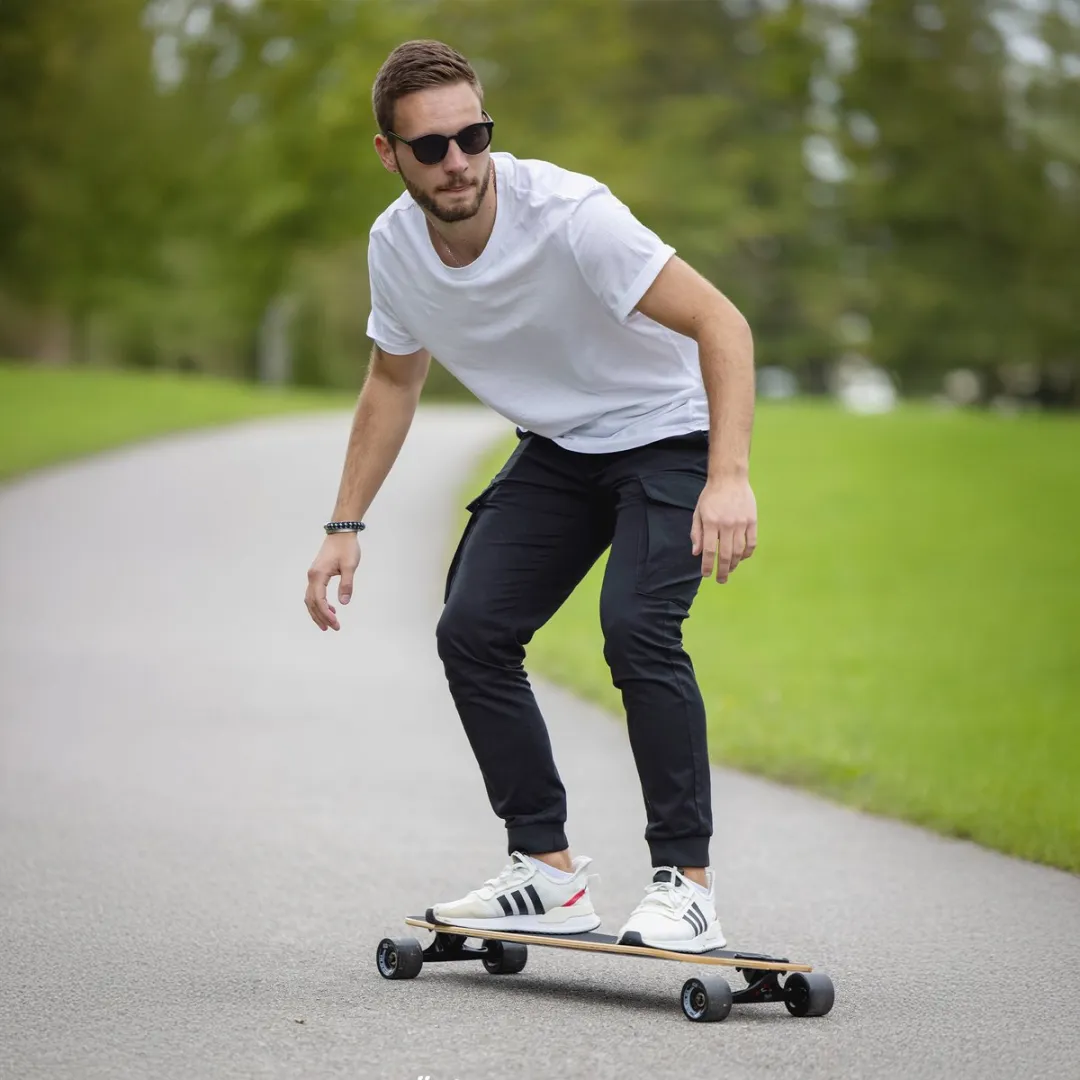 Schildkröt Longboard Freeride Cool Chimp 104cm - Meerkleurig