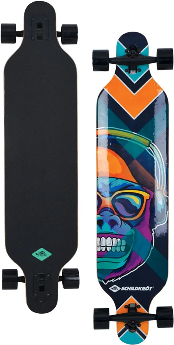 Schildkröt Longboard Freeride Cool Chimp 104cm
