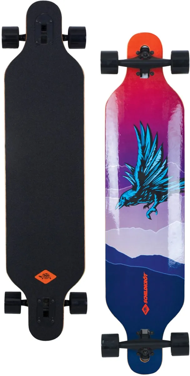 Schildkröt Longboard Freeride Cool Chimp 104cm - Meerkleurig
