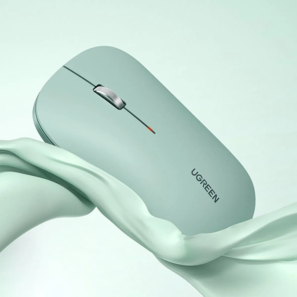 Ugreen MU001 Draadloze USB-Muis - Groen