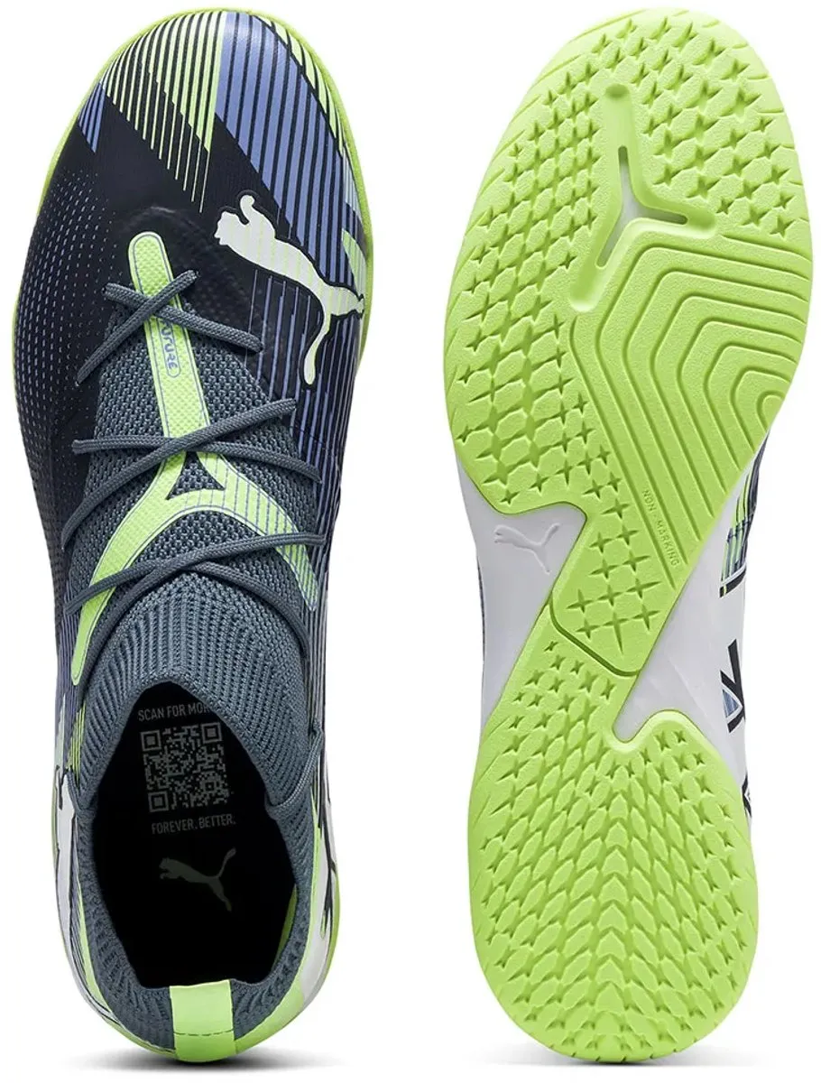 PUMA Future 7 Match It Zaalschoenen - 44.5 - Blauw/Zwart