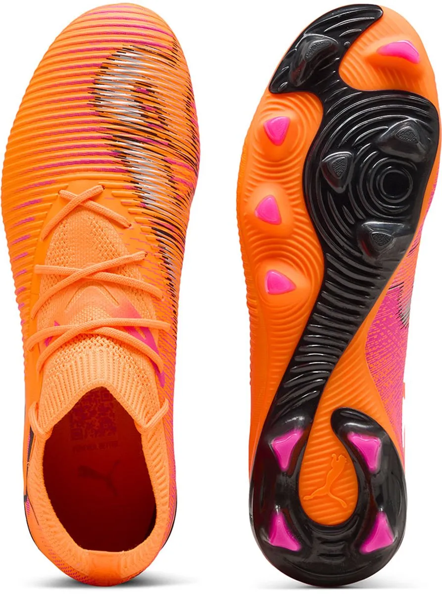 PUMA Future 8 Match Voetbalschoenen - Oranje - 40.5