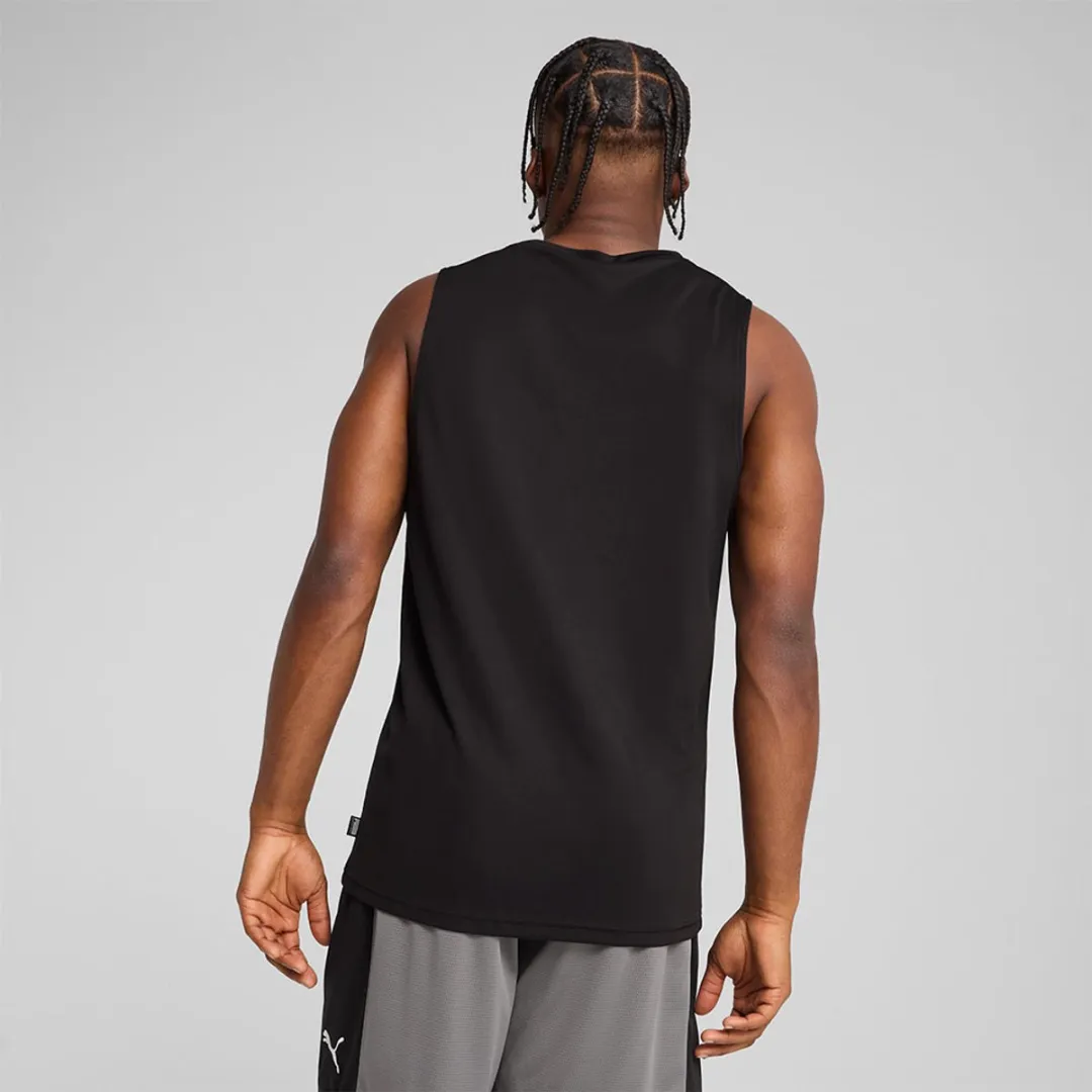 PUMA Posterize Mouwloos T-shirt - Zwart L