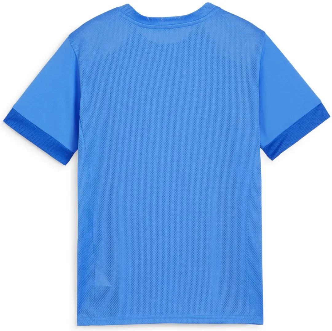PUMA teamGOAL Matchday Jersey Jr Unisex - Electric Blue Lemonade - 164
