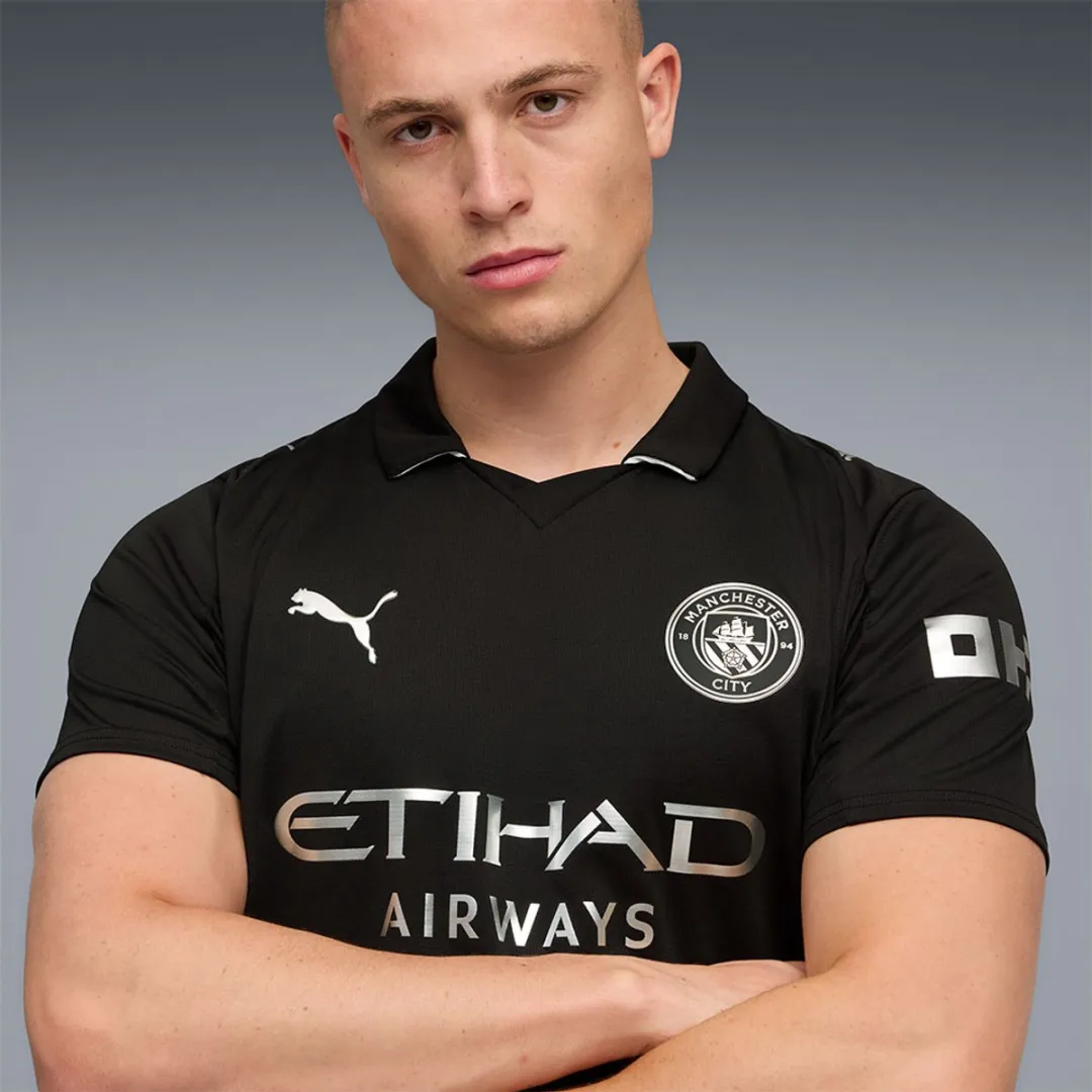 PUMA Manchester City FC 25/26 Replica T-shirt - M - Zwart