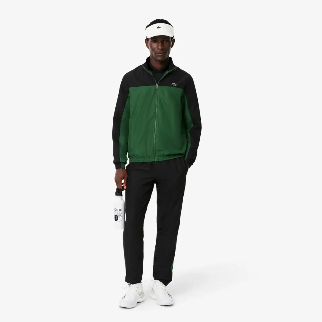 Lacoste Sport Printed Joggingpak M - Zwart/Groen/Wit WH8989-GI4