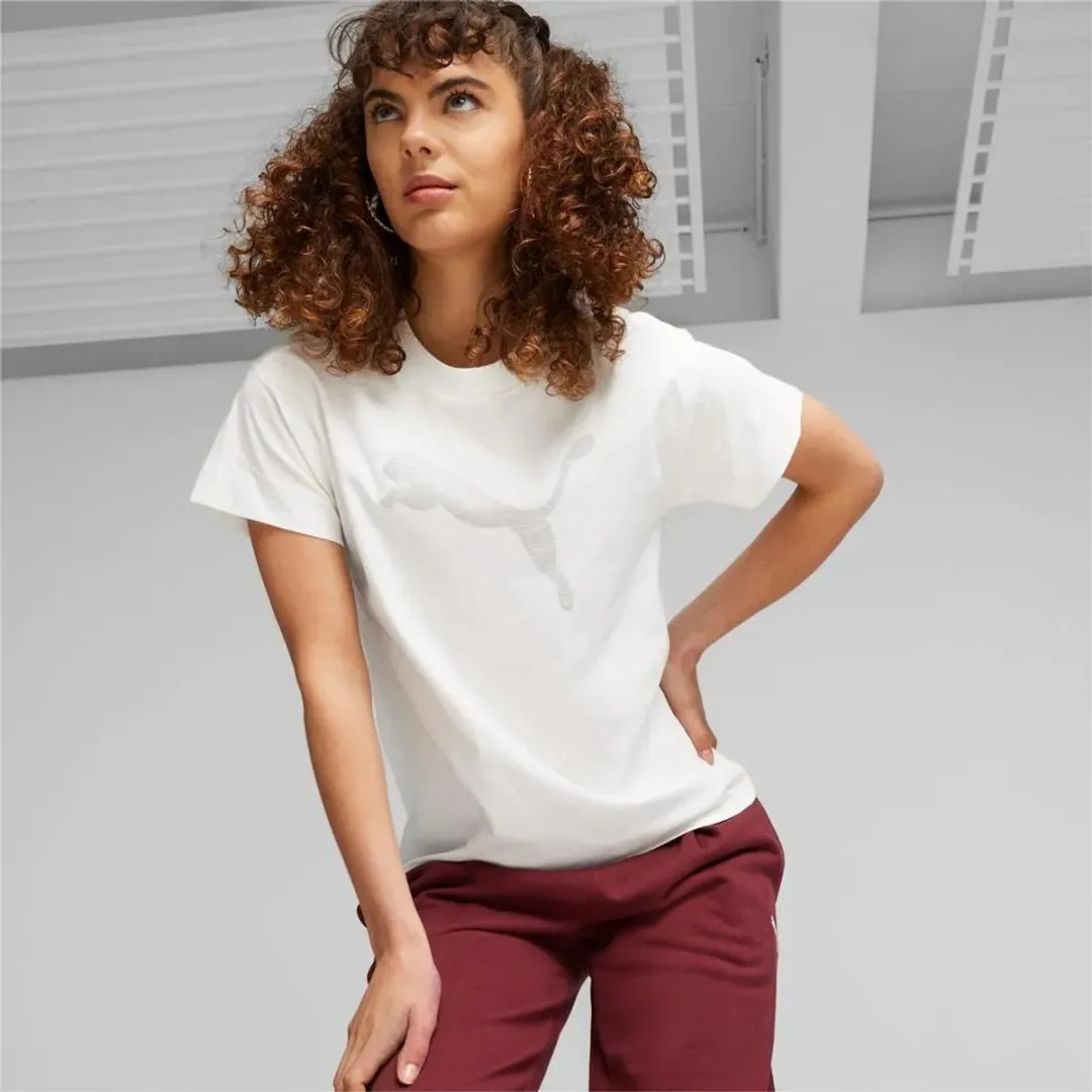 PUMA Wmns Her T-shirt Wit - XL