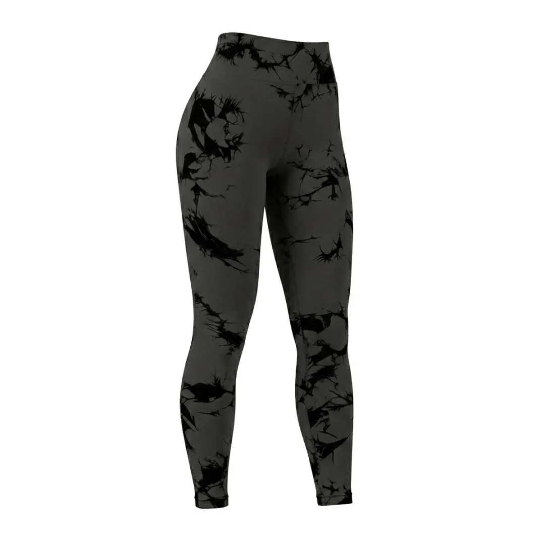 NuveX Donkergrijs Sportlegging Dames L - High Waist