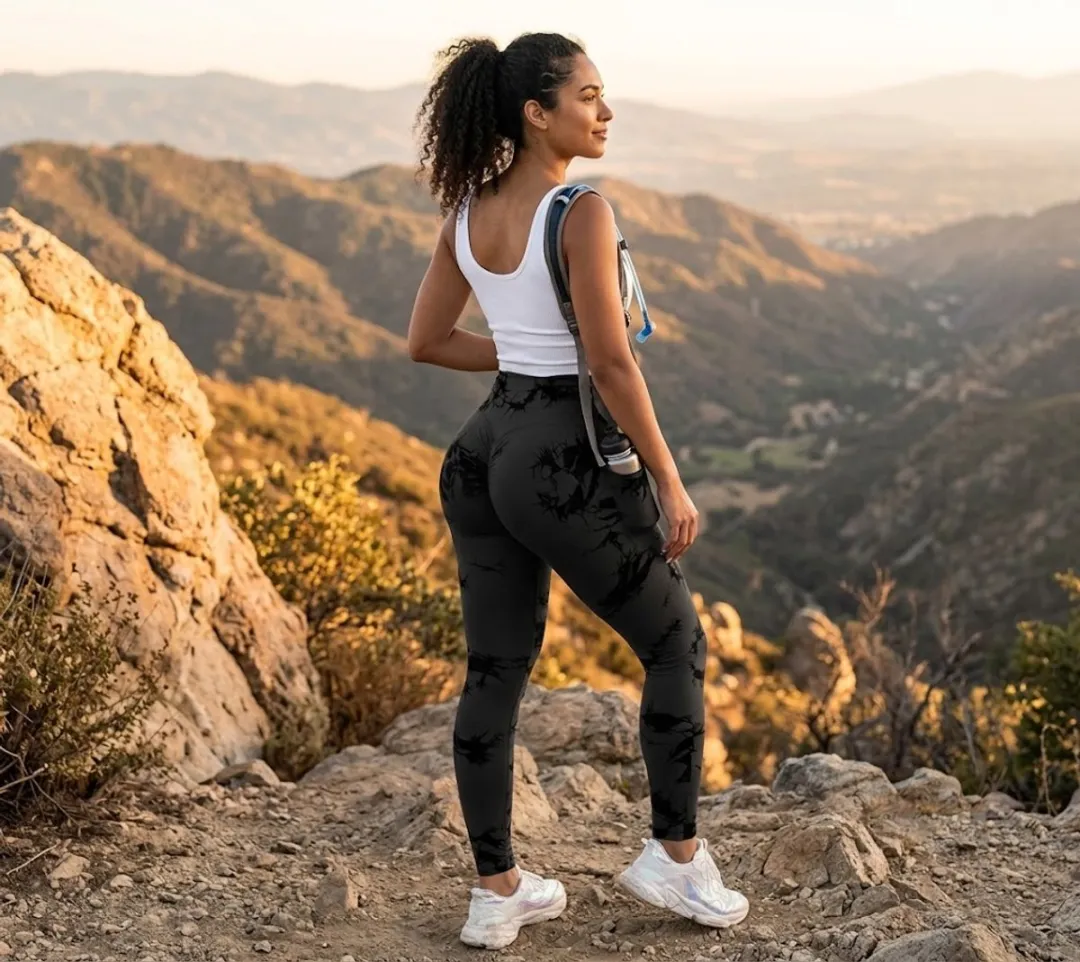 NuveX Donkergrijs Sportlegging Dames L - High Waist