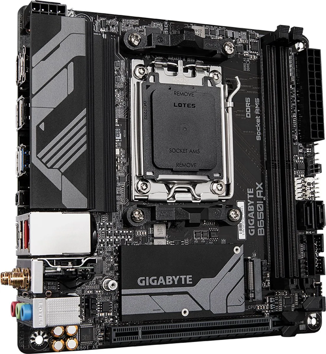 Gigabyte B650I AX moederbord - AM5 mini-ITX