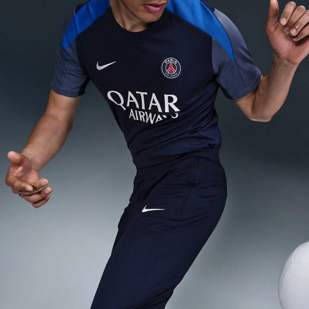 Nike PSG Strike Shirt Heren HJ7758-411 - XL - Donkerblauw
