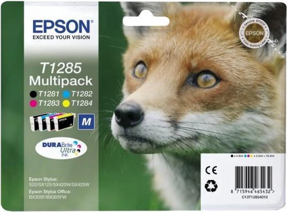 Epson T1285 Multipack Inktcartridges