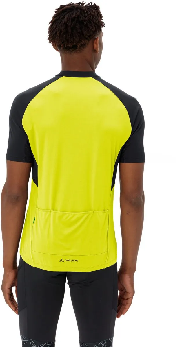 Vaude Men's Matera FZ Tricot II Sporttrui - S - Bright Green - afbeelding 6 van 6