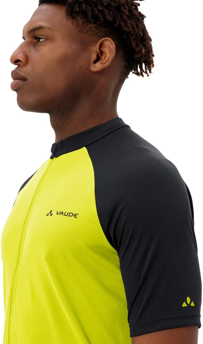 Vaude Men's Matera FZ Tricot II Sporttrui - S - Bright Green - afbeelding 3 van 6
