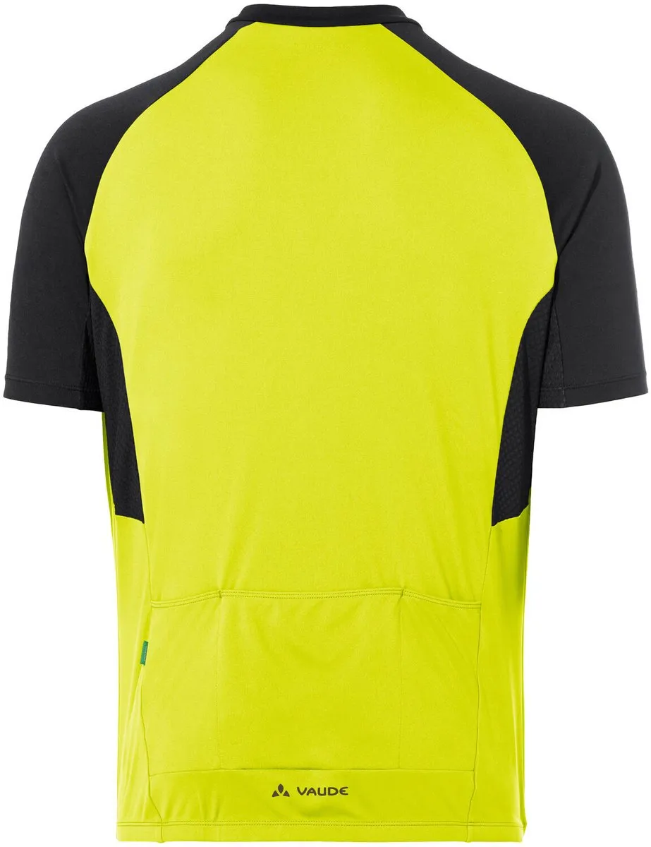 Vaude Men's Matera FZ Tricot II Sporttrui - S - Bright Green - afbeelding 2 van 6