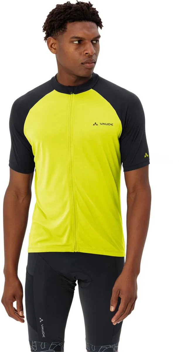 Vaude Men's Matera FZ Tricot II Sporttrui - S - Bright Green - afbeelding 5 van 6