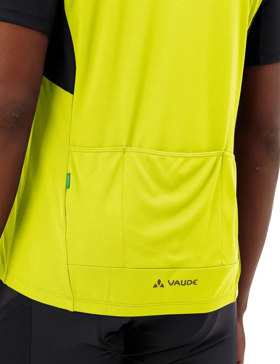 Vaude Men's Matera FZ Tricot II Sporttrui - S - Bright Green - afbeelding 4 van 6