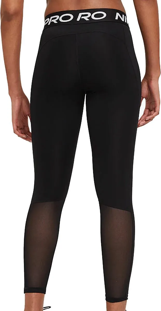 Nike Pro Tight Dames XXS - Zwart/Wit