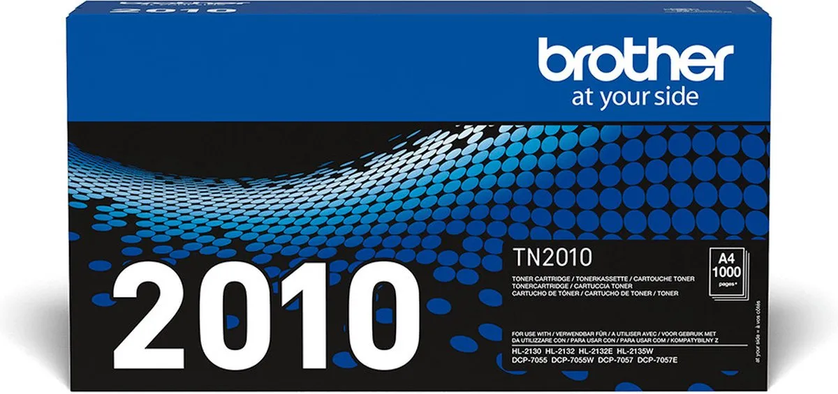 Brother TN-2010 Tonercartridge - Zwart