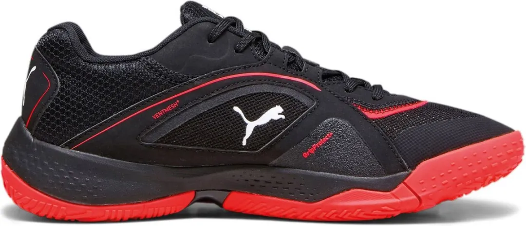 PUMA Solarstrike II Sportschoenen - Maat 40 - Zwart/Rozewit